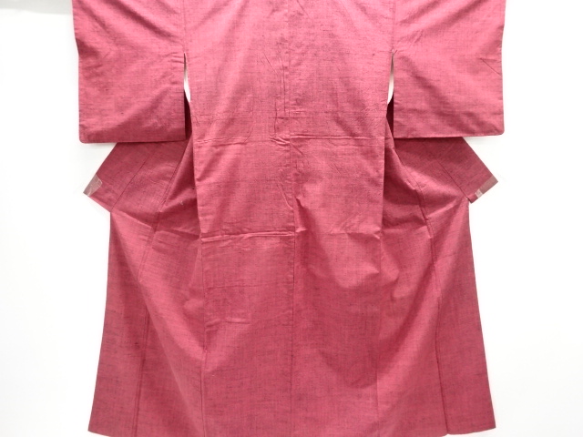 JAPANESE KIMONO / ANTIQUE KIMONO / SILK / HAND WOVEN TSUMUGI